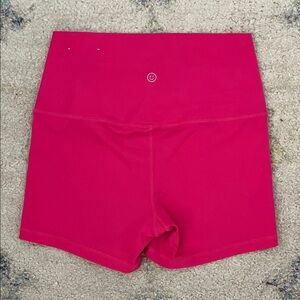 Gilly Hicks Sonic Pink High Rise Biker Shorts 3” inseam (Size M)— NWOT